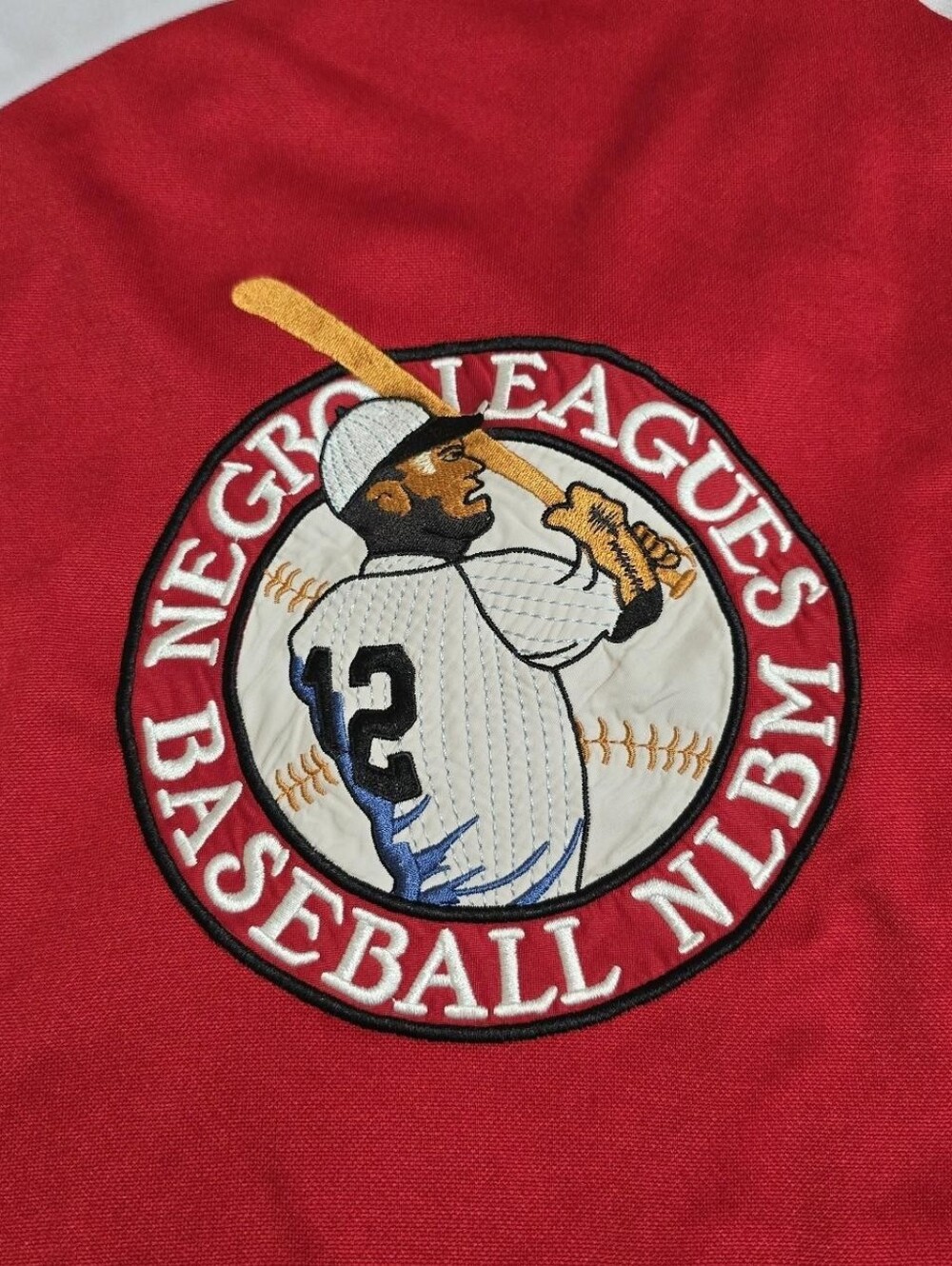 Vintage Negro League Baseball Museum Jersey Mens Patches Black Crackers Headgear - Picture 6 of 7